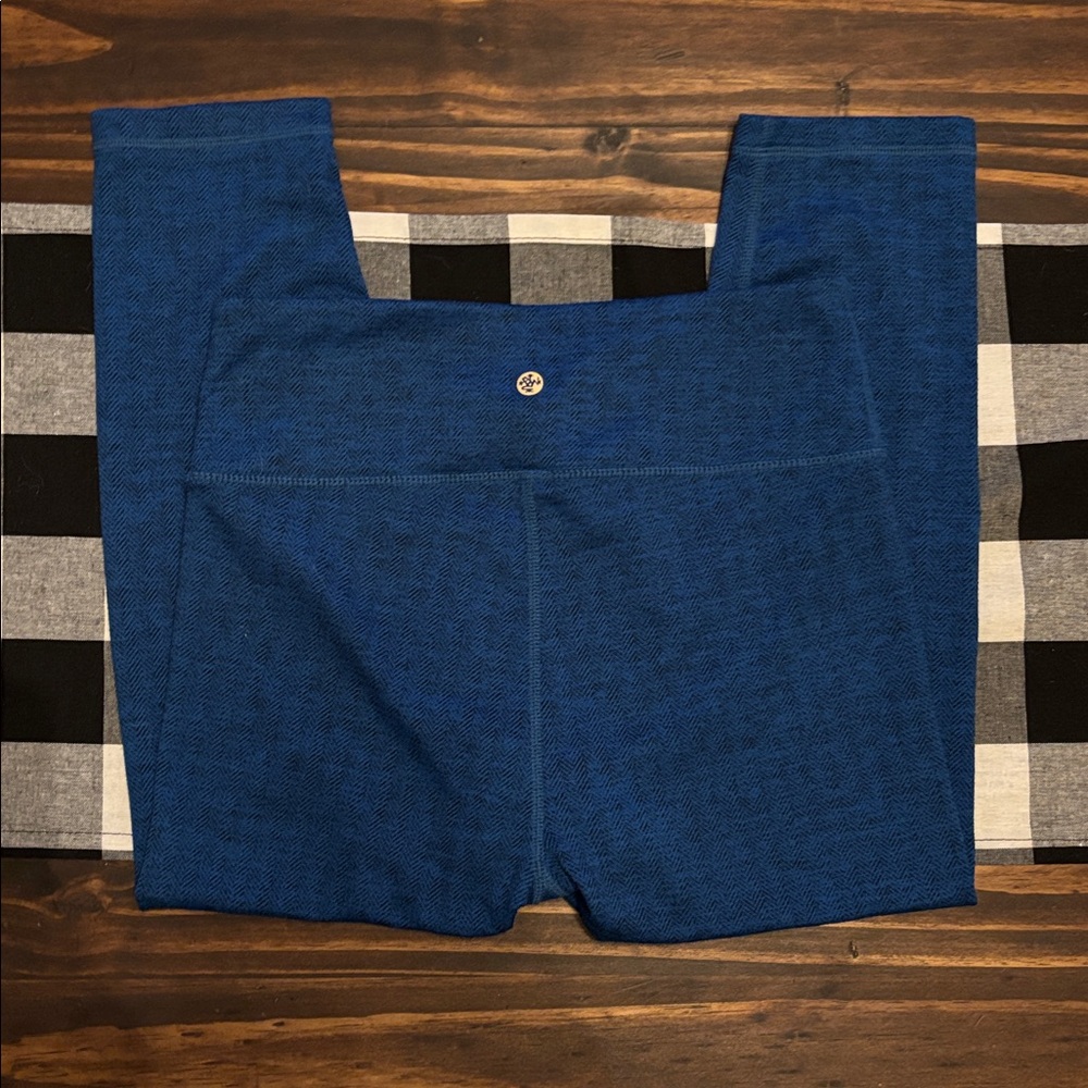 Manduka Basic Legging heathered blue small - image 1